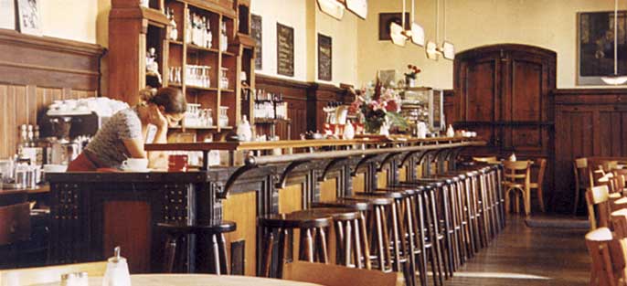 Das Weltrestaurant am Morgen